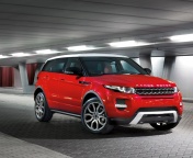 Screenshot №1 pro téma Land Rover Range Rover Evoque SUV Red 176x144