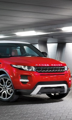 Screenshot №1 pro téma Land Rover Range Rover Evoque SUV Red 240x400