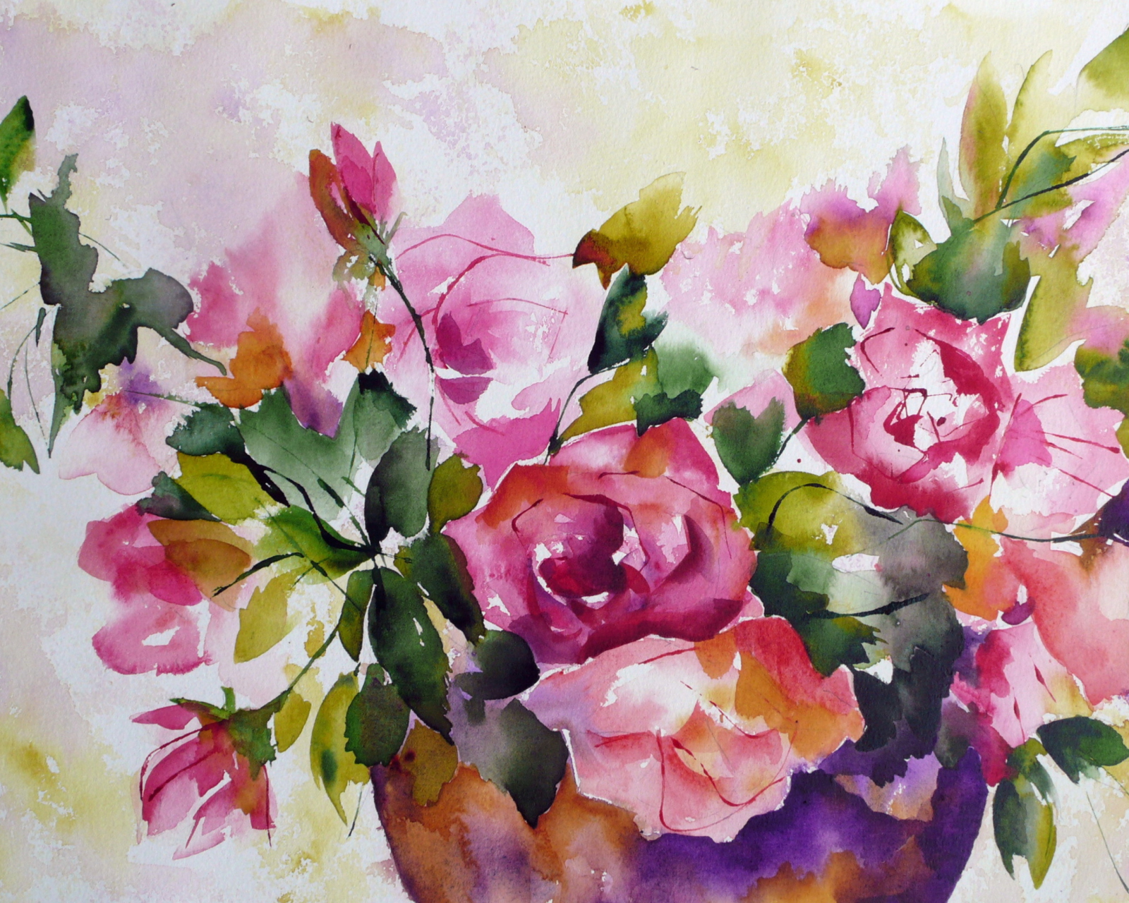 Watercolor Flowers screenshot #1 1600x1280