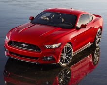 Sfondi 2015 Ford Mustang 220x176