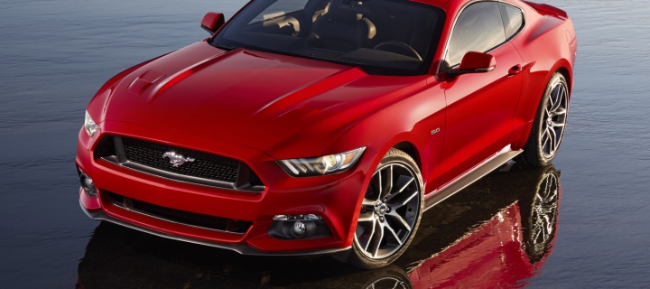 Screenshot №1 pro téma 2015 Ford Mustang 720x320