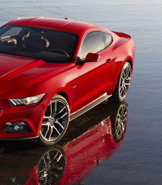 Free 2015 Ford Mustang Picture for iPhone 5