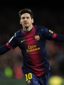 Screenshot №1 pro téma Lionel Messi Barcelona 132x176