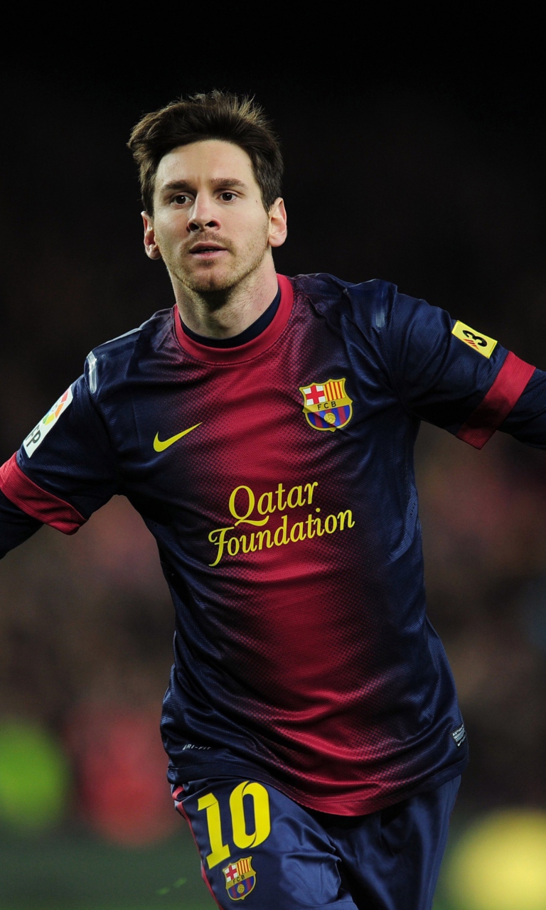 Lionel Messi Barcelona wallpaper 768x1280