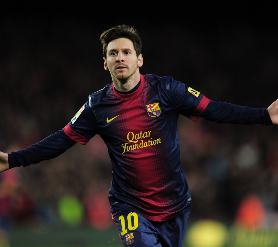 Screenshot №1 pro téma Lionel Messi Barcelona 960x854