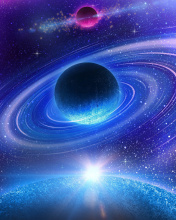 Screenshot №1 pro téma Planet with rings 176x220