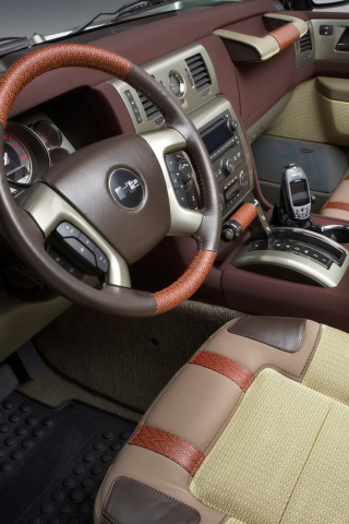 Hummer H2 Safari Off Road Interior screenshot #1 320x480