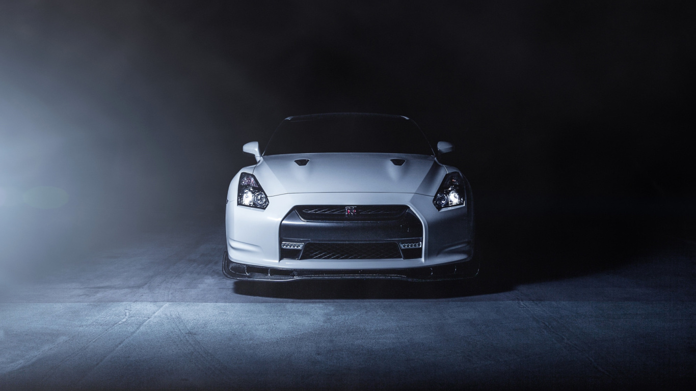 Screenshot №1 pro téma Nissan GT R R35 1366x768