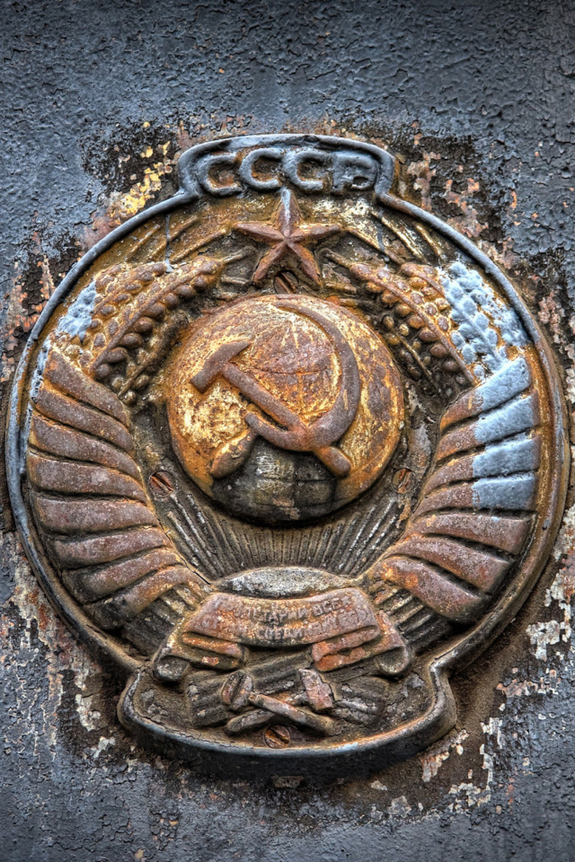 USSR Logo wallpaper 640x960