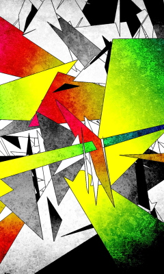 Das Colorful Abstract Wallpaper 240x400