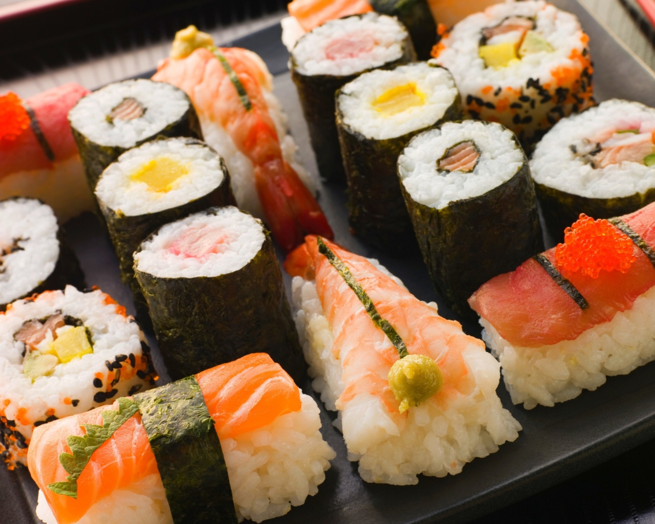 Screenshot №1 pro téma For Sushi Lovers 1280x1024