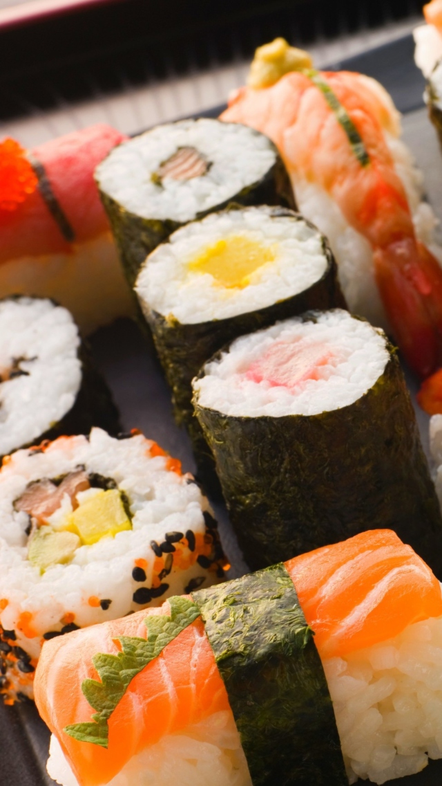 For Sushi Lovers wallpaper 640x1136