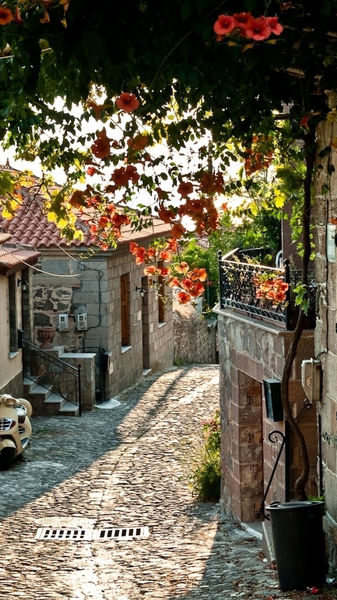 Das Italy Street Sicily Wallpaper 1080x1920