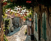 Обои Italy Street Sicily 176x144