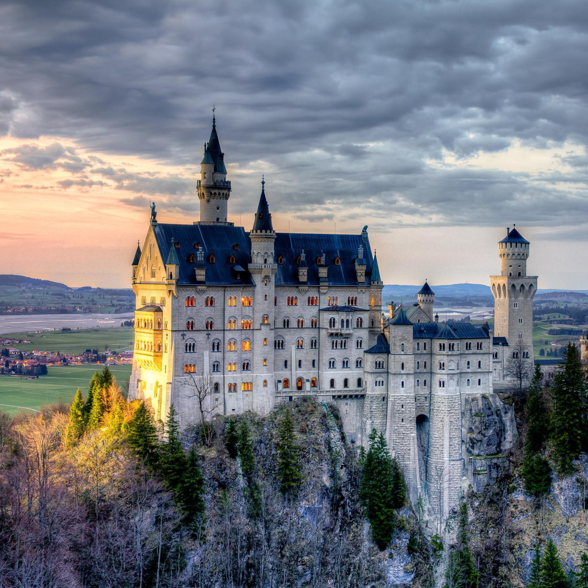 Screenshot №1 pro téma Neuschwanstein Castle, Bavaria, Germany 2048x2048