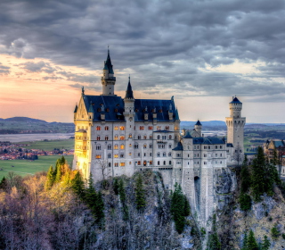 Neuschwanstein Castle, Bavaria, Germany - Obrázkek zdarma pro 208x208