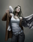 Обои Angel Drawn Art 128x160