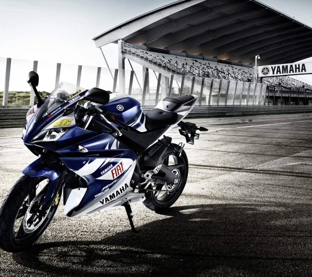 Fondo de pantalla YZF R125 Yamaha Race Motor 1080x960