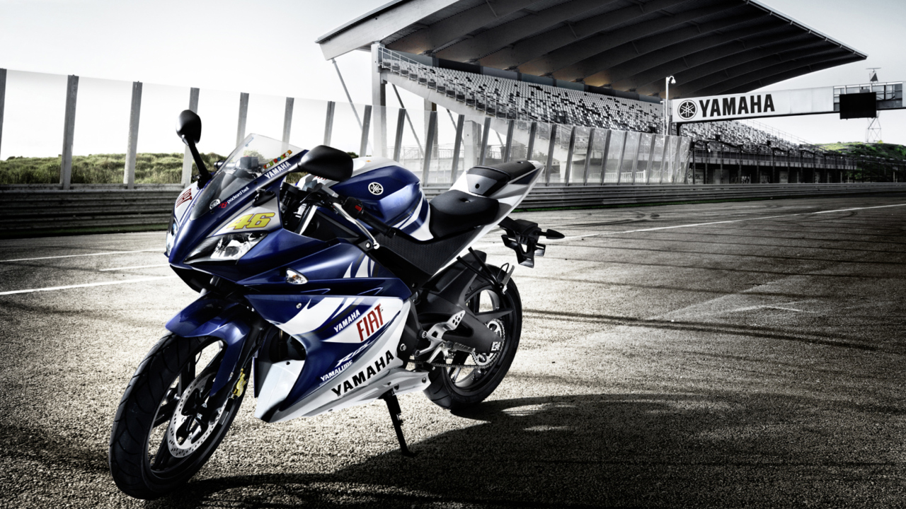 Screenshot №1 pro téma YZF R125 Yamaha Race Motor 1280x720