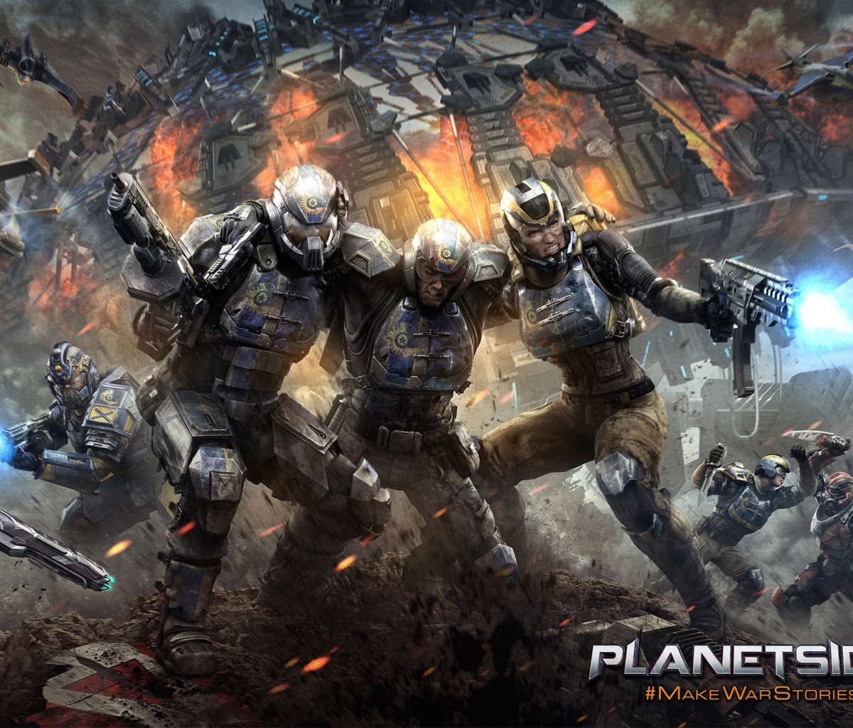 Screenshot №1 pro téma Planetside 2 PS4 1200x1024