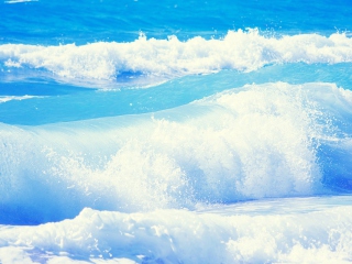 Waves wallpaper 320x240