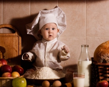 Screenshot №1 pro téma Baby Chef 220x176