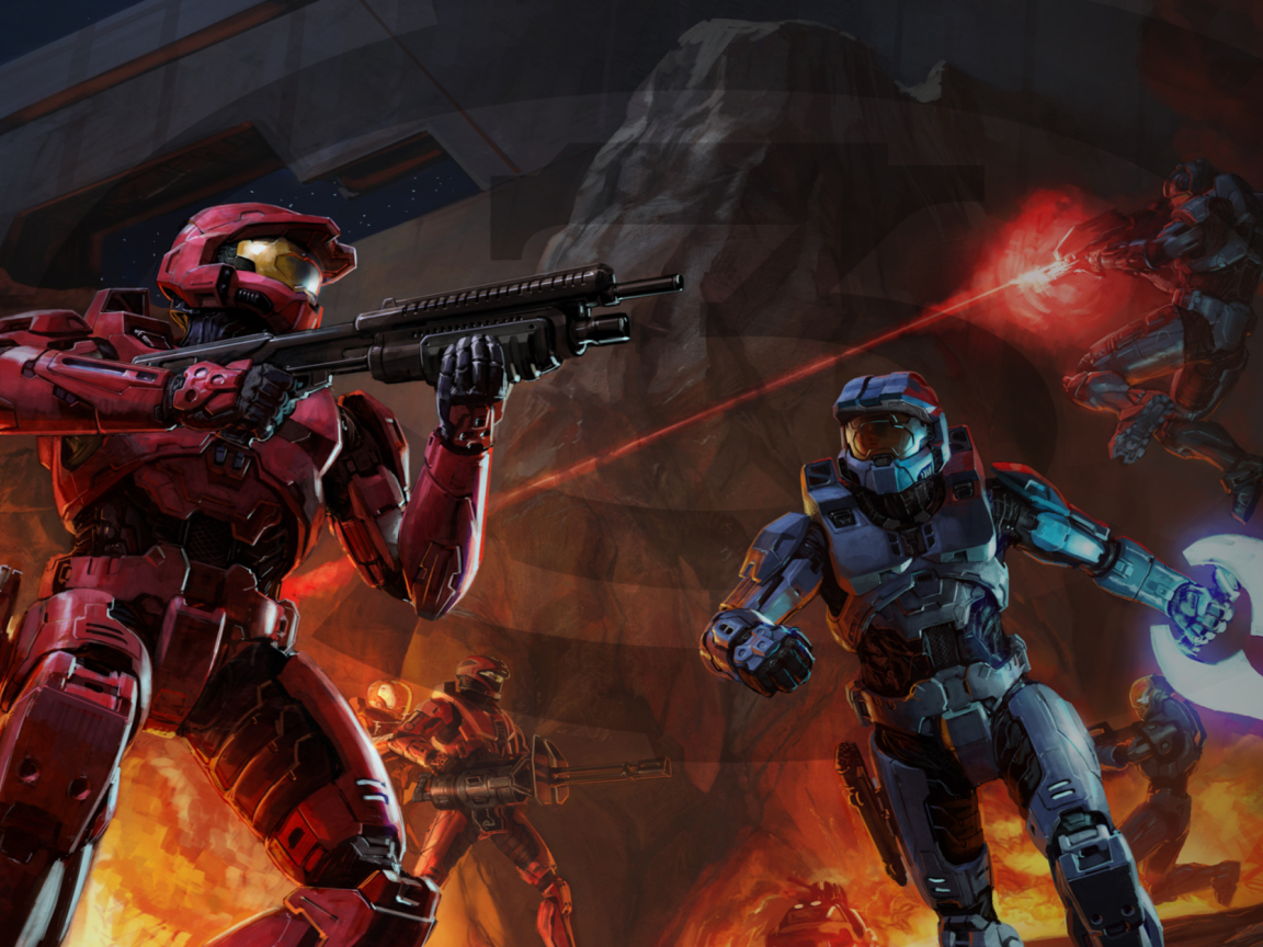 Das Halo 3 Wallpaper 1152x864