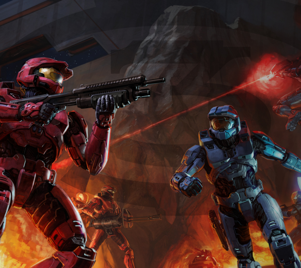 Das Halo 3 Wallpaper 960x854