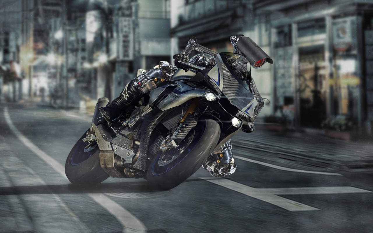 Fondo de pantalla Yamaha R1 1280x800