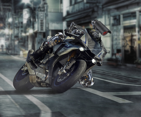 Yamaha R1 screenshot #1 480x400