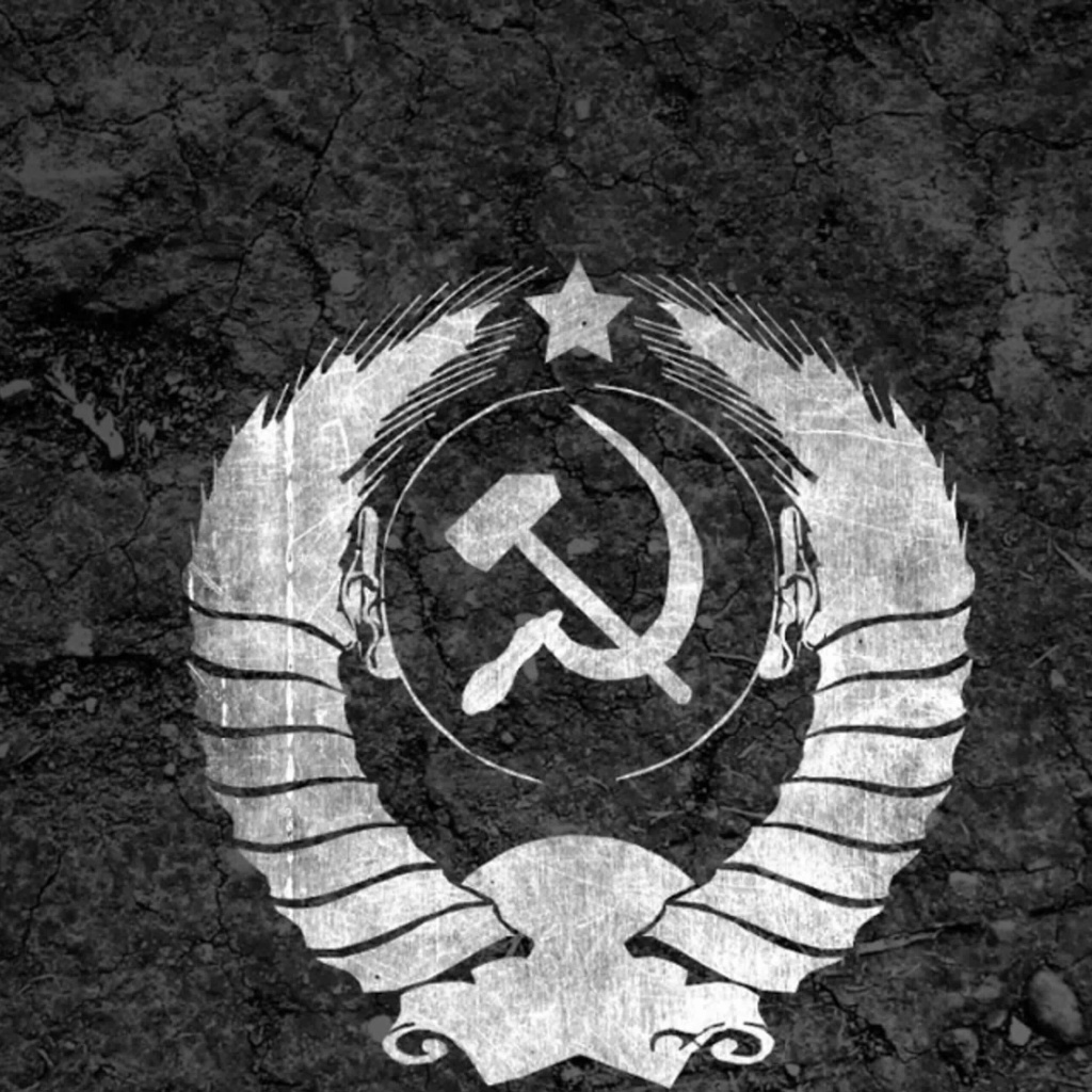 Das Soviet Union Dark Wallpaper 1024x1024