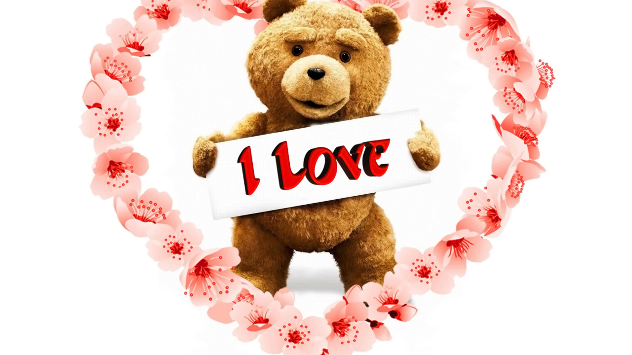 Обои Love Ted 1280x720