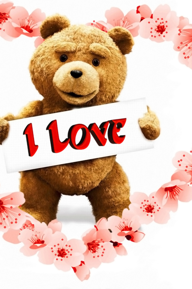 Love Ted wallpaper 640x960