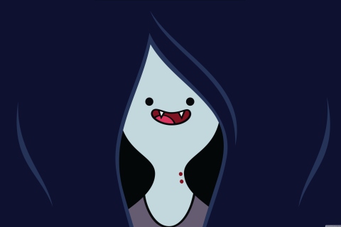 Screenshot №1 pro téma Marceline - Adventure Time 480x320