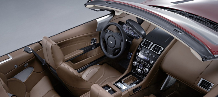 Screenshot №1 pro téma Aston Martin DBS Interior 720x320