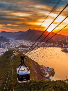 Amazing Rio De Janeiro wallpaper 240x320