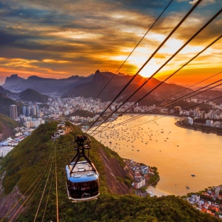 Amazing Rio De Janeiro sfondi gratuiti per 1024x1024