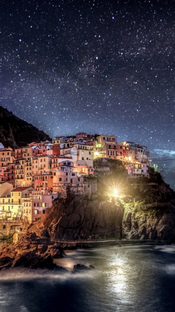 Night Italy Coast screenshot #1 360x640