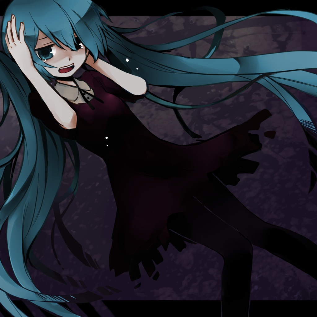 Screenshot №1 pro téma Hatsune Miku Vocaloid 1024x1024