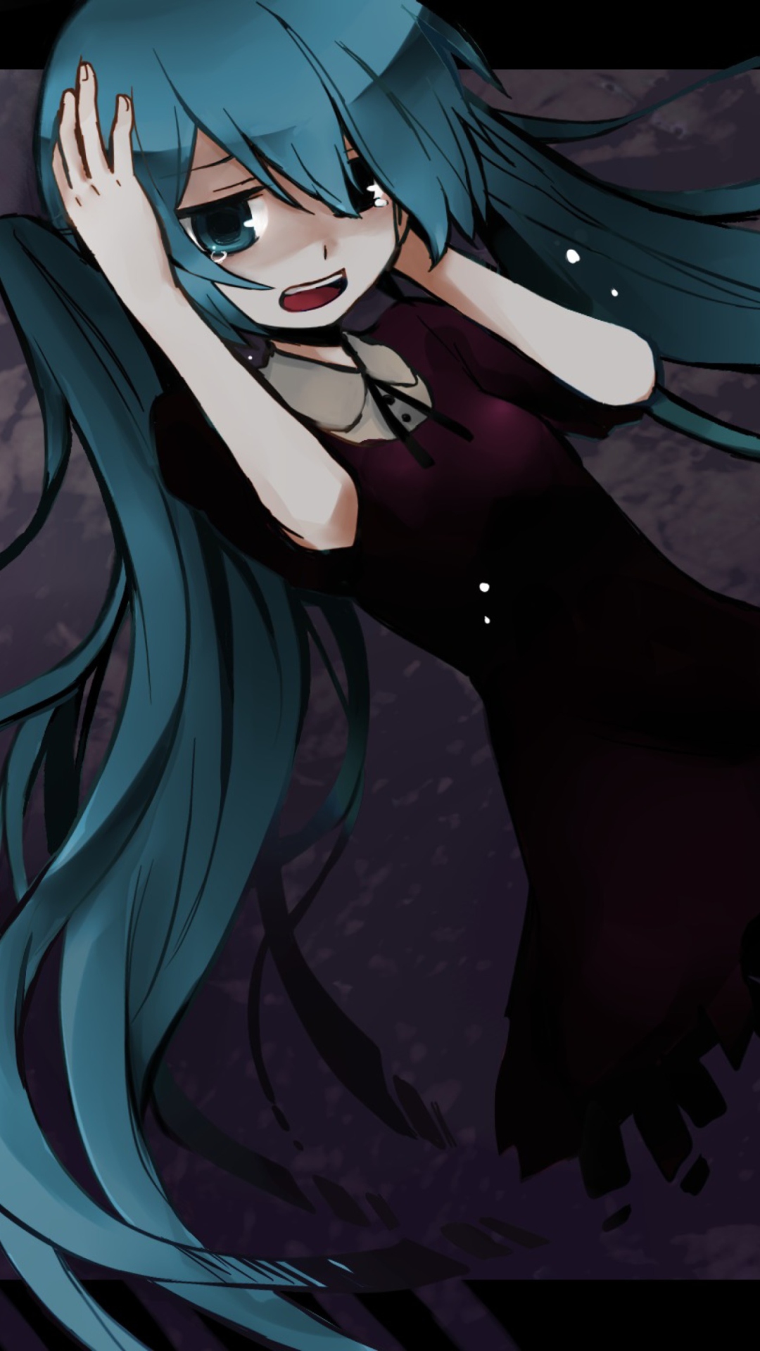 Sfondi Hatsune Miku Vocaloid 1080x1920