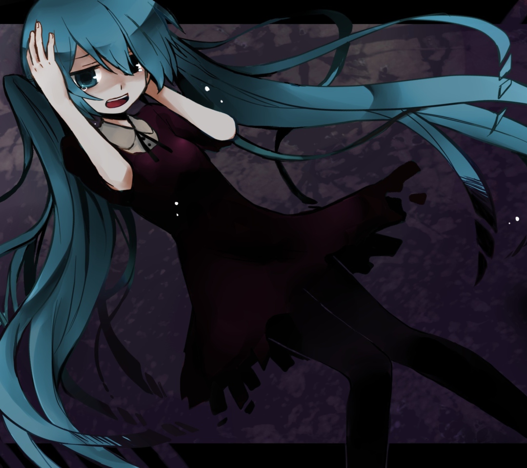Screenshot №1 pro téma Hatsune Miku Vocaloid 1080x960