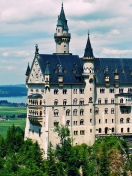 Обои Schloss Neuschwanstein 132x176
