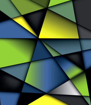 Colorful Geometry - Obrázkek zdarma pro 640x960