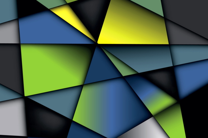 Das Colorful Geometry Wallpaper