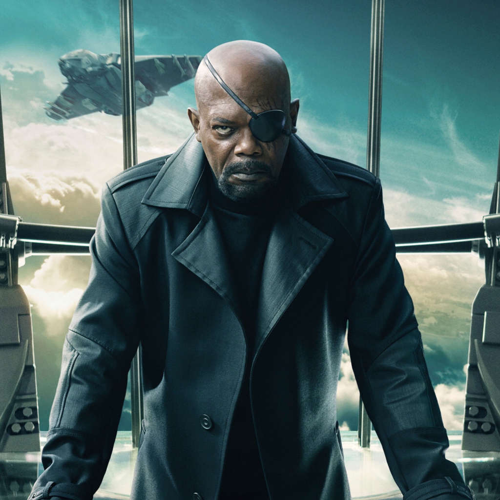 Screenshot №1 pro téma Nick Fury Captain America The Winter Soldier 1024x1024