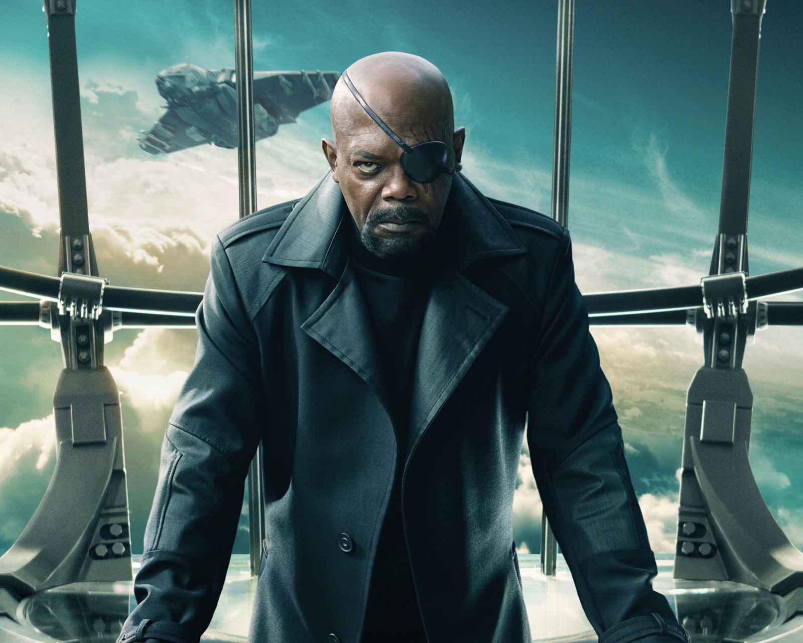 Nick Fury Captain America The Winter Soldier wallpaper 1600x1280