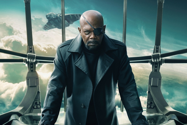 Nick Fury Captain America The Winter Soldier wallpaper