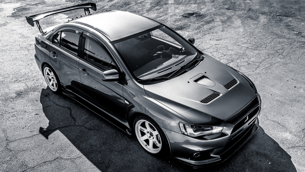 Fondo de pantalla Mitsubishi Lancer Evolution 1280x720