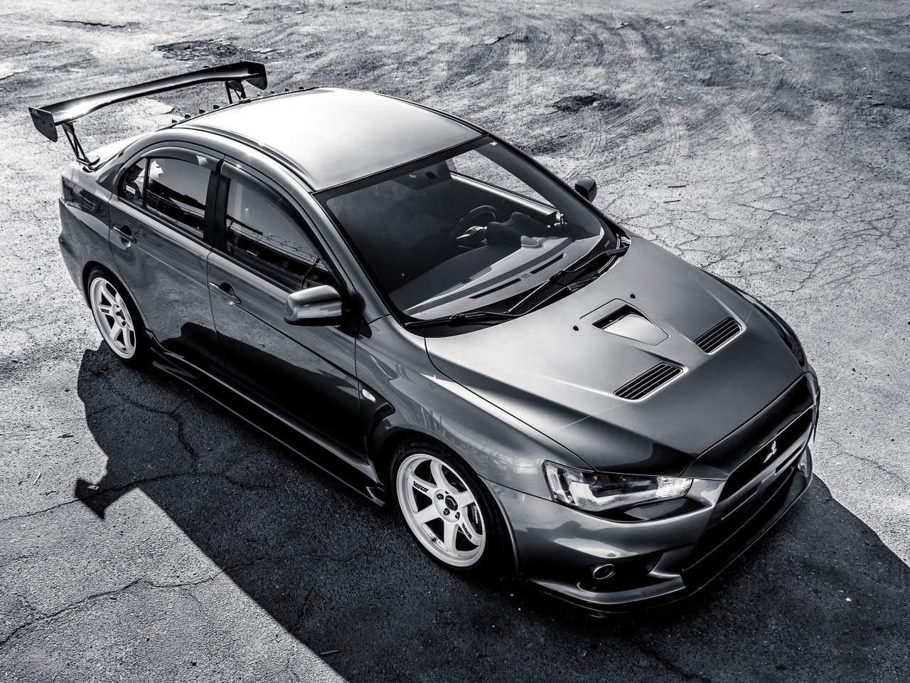 Fondo de pantalla Mitsubishi Lancer Evolution 1280x960