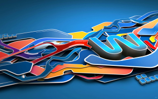 Graffiti Letters - Obrázkek zdarma pro Sony Xperia Z2 Tablet